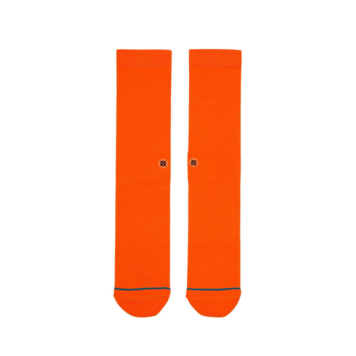 Stance Icon Anthem Socks Fluorescent Orange