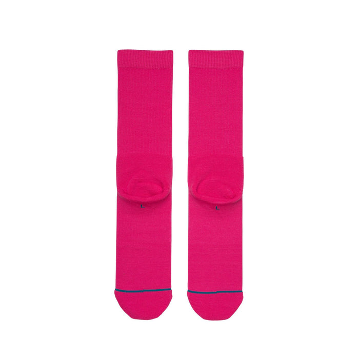 Stance Icon Anthem Socks Fluorescent Pink
