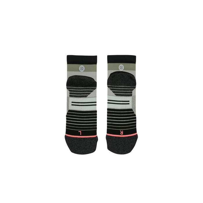 Stance Grey Carb Qtr Sock